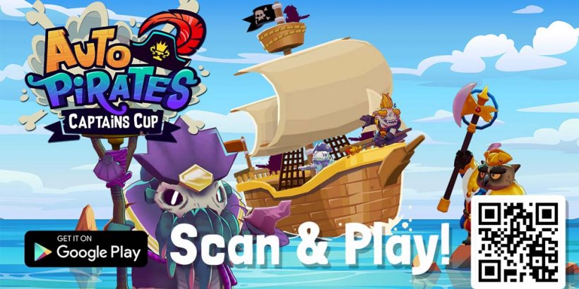 Auto-Pirates: Fantasy Pirates PvP-Deckbuilding-Automatikkampfspiel für iOS und Android