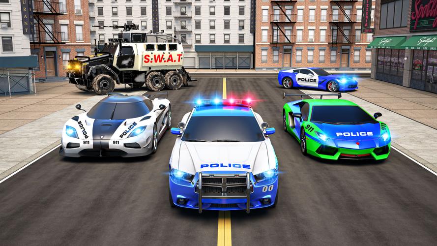 Police Car Chase: Police Games スクリーンショット 4