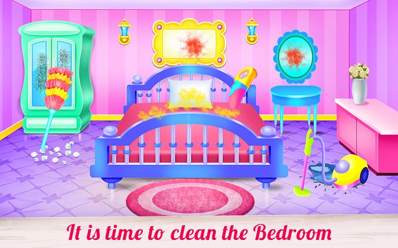 Doll House Cleaning Decoration 스크린샷 1