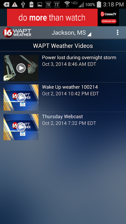 16 WAPT Weather スクリーンショット 4
