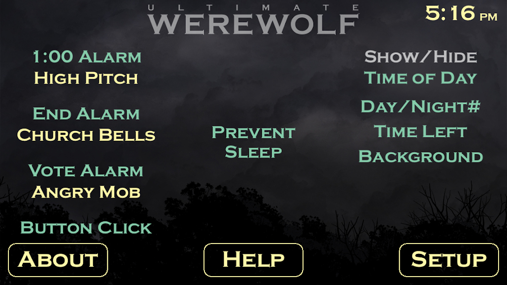 Ultimate Werewolf Timer Captura de pantalla 2