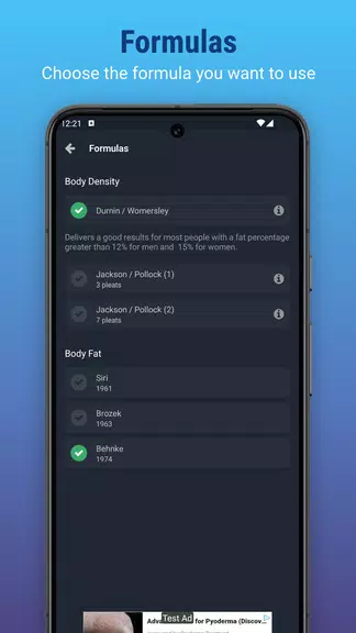 Plixi - Fat calculator应用截图第2张