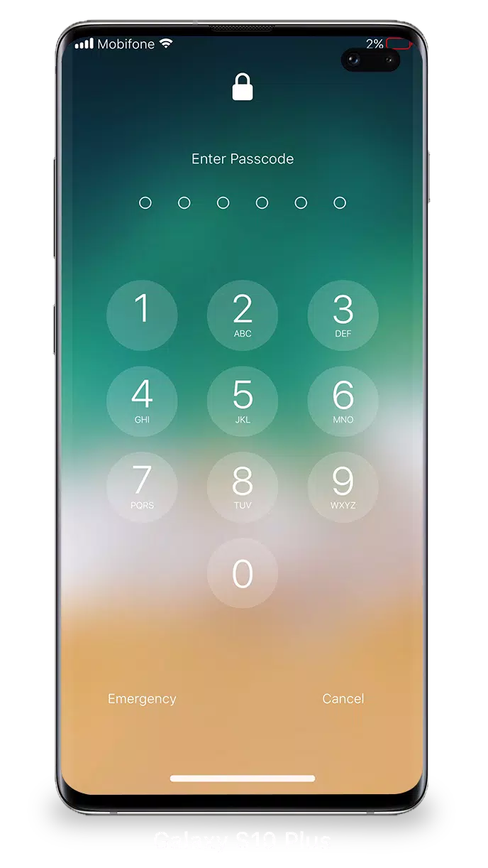 Pantalla de bloqueo iOS 15 Captura de pantalla 3
