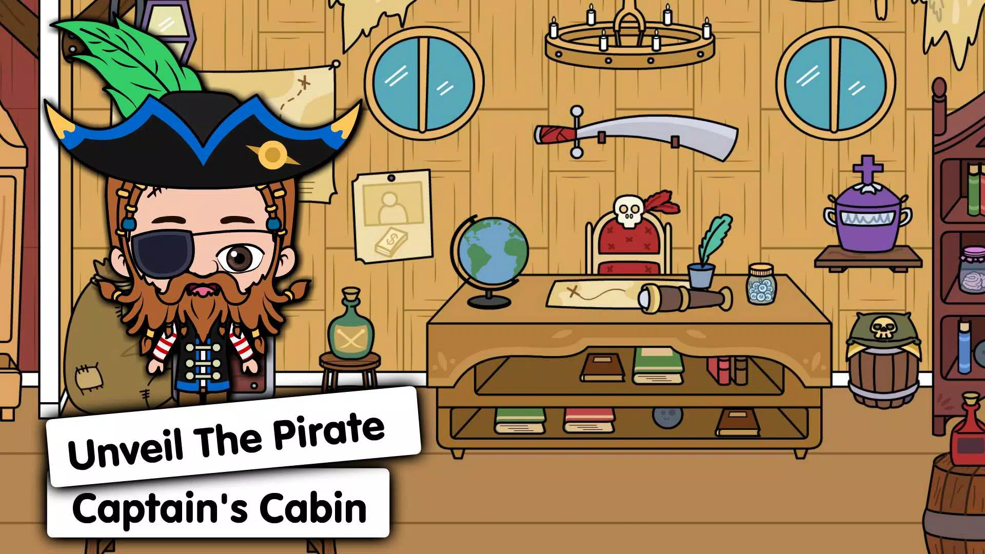 My Pirate Town: Treasure Games 스크린샷 3