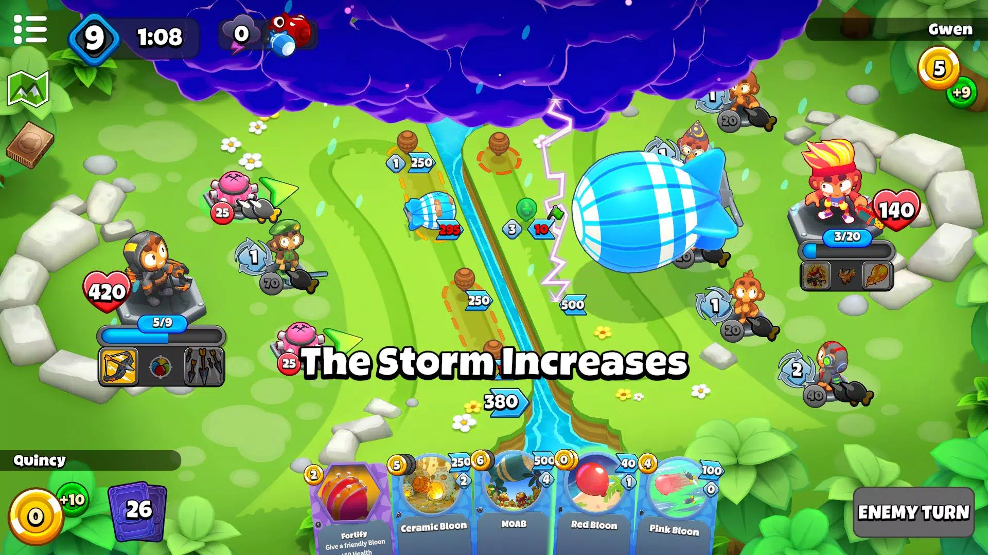 Bloons Card Storm Captura de tela 2