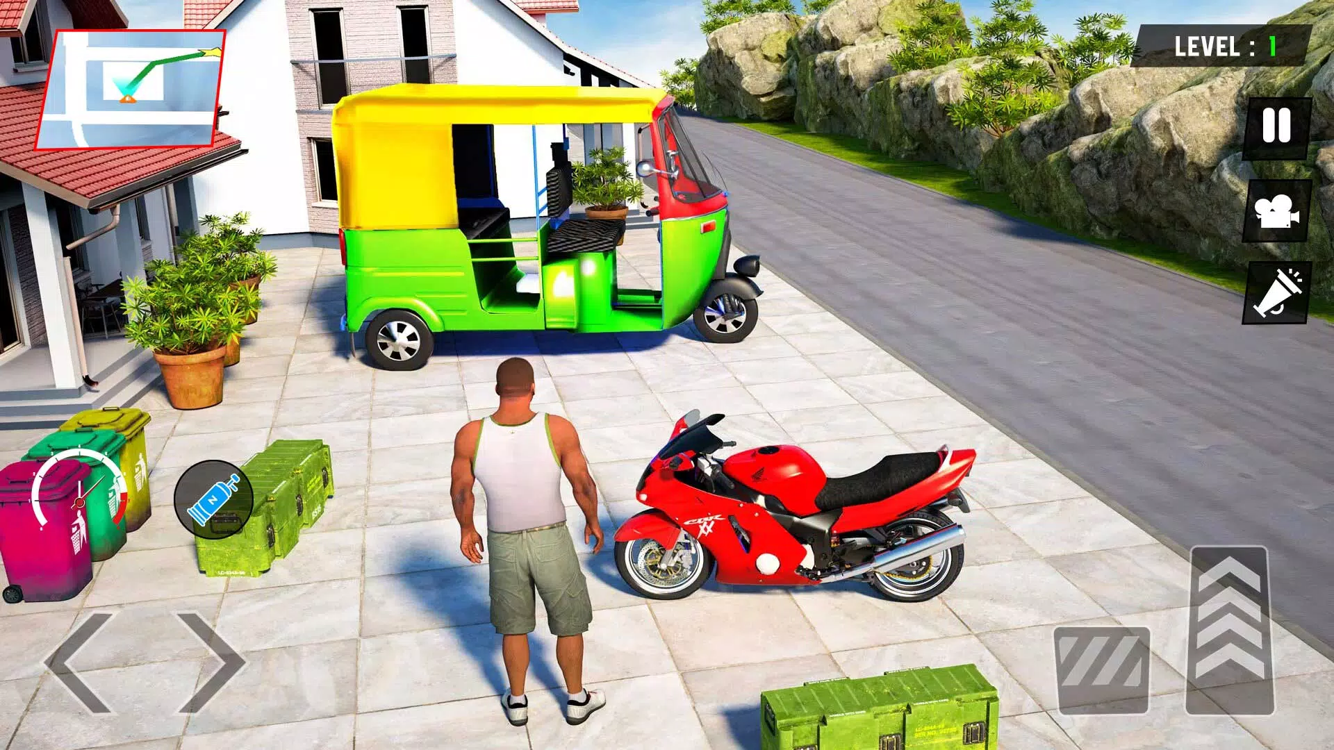 Tuk Tuk Rickshaw - Auto Game スクリーンショット 4