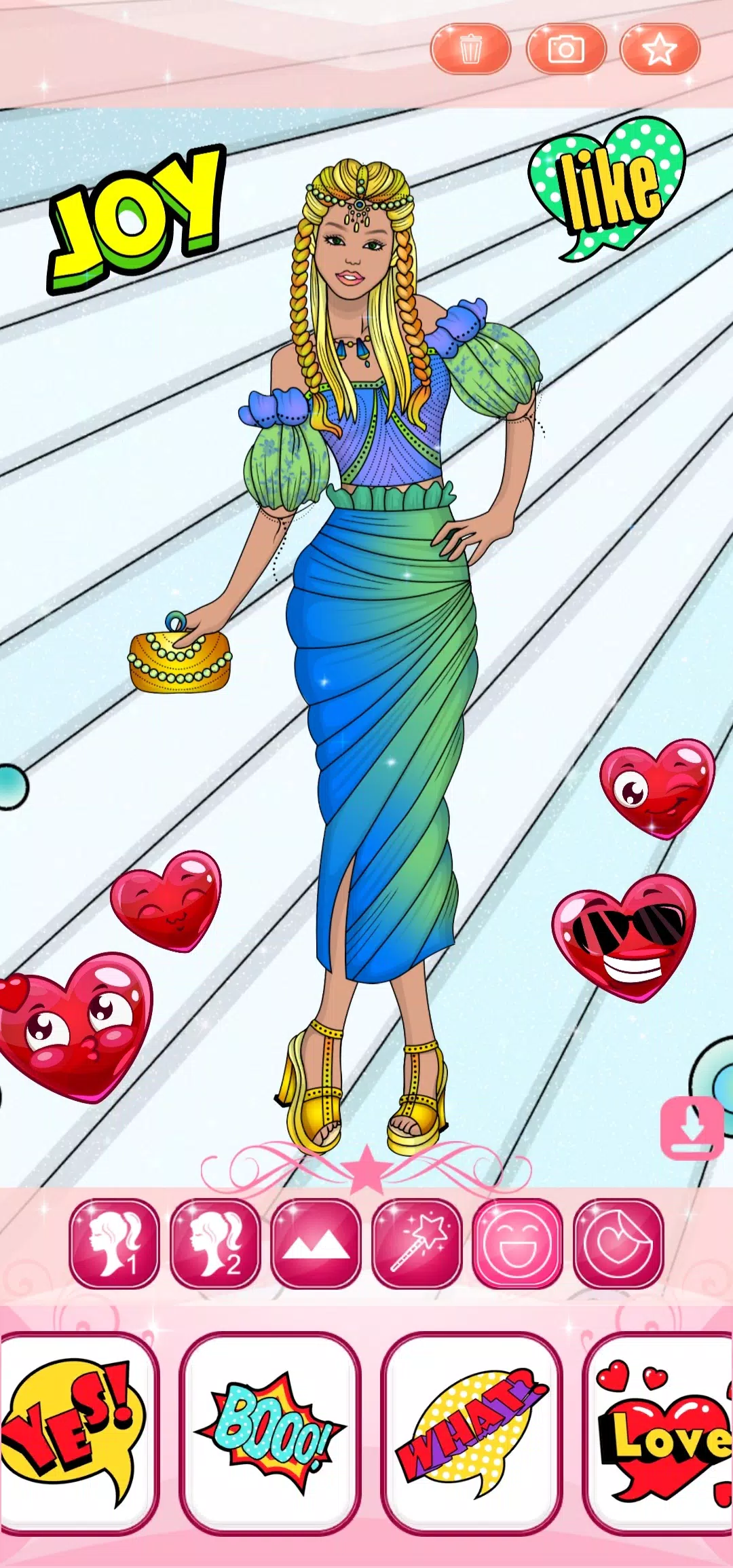 Dress Up Games & Coloring Book Capture d'écran 3