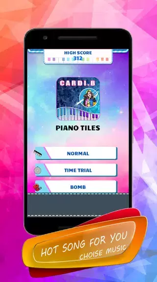 Cardi B - Piano Tiles Screenshot 2