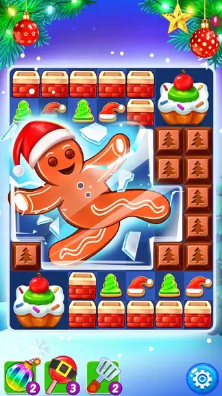 Christmas Cookie: Match 3 Game 스크린샷 3