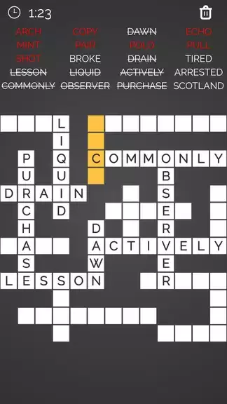 Crossword : Word Fill Captura de pantalla 2