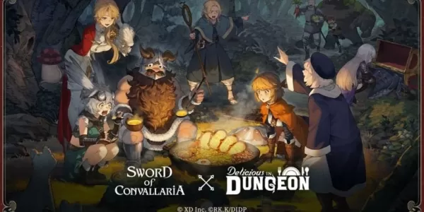 Sword of Convallaria x Delicious in Dungeon Crossover Launches