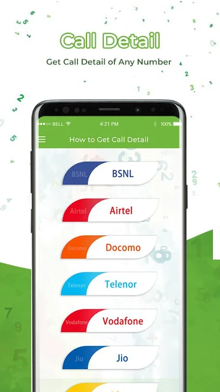 Any Number Call Detail App Captura de tela 2