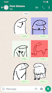 Flork Stickers memes WASticker Capture d'écran 3