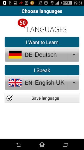 Learn German - 50 languages Captura de tela 3