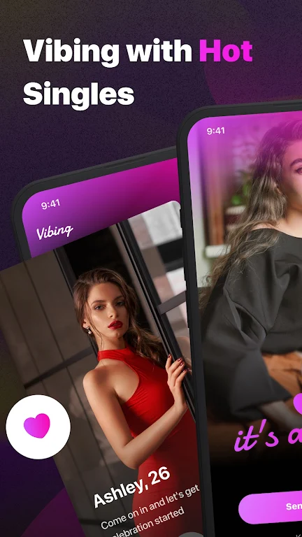 Vibing Dating: Meet, Flirt App Capture d'écran 3