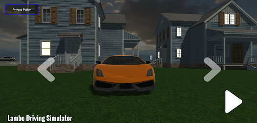 Lamborghini Driving Simulator Скриншот 2