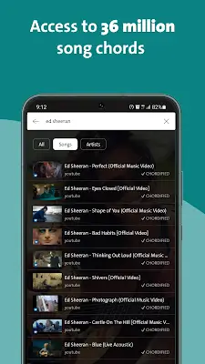 Chordify: Song Chords & Tuner應用截圖第2張