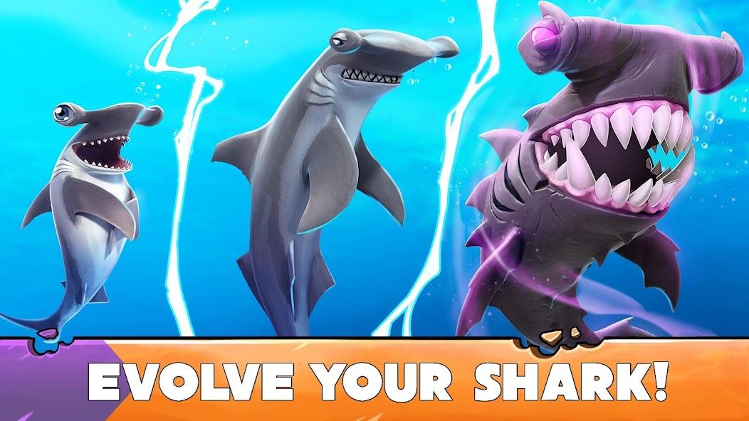 Hungry Shark Evolution Mod应用截图第4张