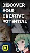 B^ DISCOVER - AI Video Maker スクリーンショット 1