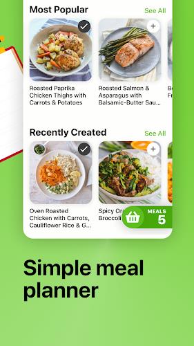 Mealime Meal Plans & Recipes Captura de pantalla 4