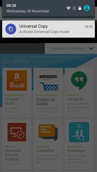 Universal Copy Captura de pantalla 4