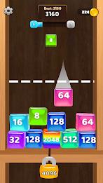 Jelly Cubes 2048: Puzzle Game 스크린샷 2