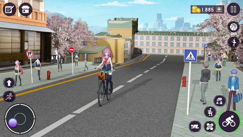 Sakura High School Girls Games Скриншот 2