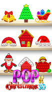 Pop It Christmas 3D Antistress 스크린샷 1