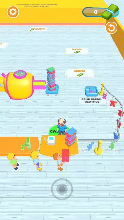 Laundry Rush - Idle Game Скриншот 4
