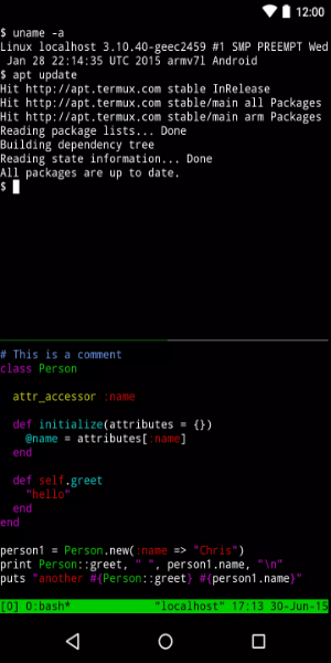 Termux Screenshot 1