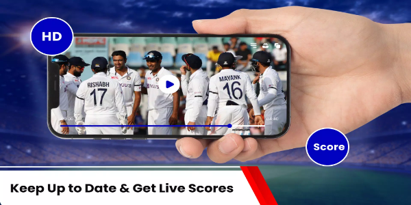 Live Cricket TV HD: Streaming Capture d'écran 3