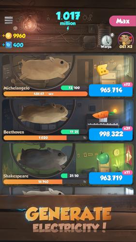 Hamsters: Idle Game スクリーンショット 2
