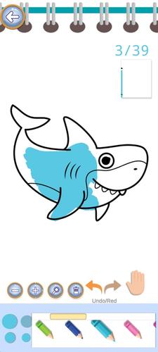 Baby Shark Coloring Book Screenshot 1