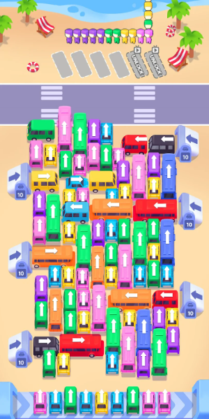 Bus Frenzy : Station Shuffle 스크린샷 2