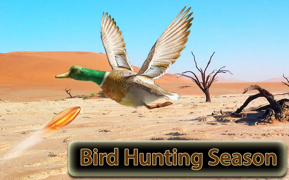 Desert Birds Sniper Shooter 3D Screenshot 1