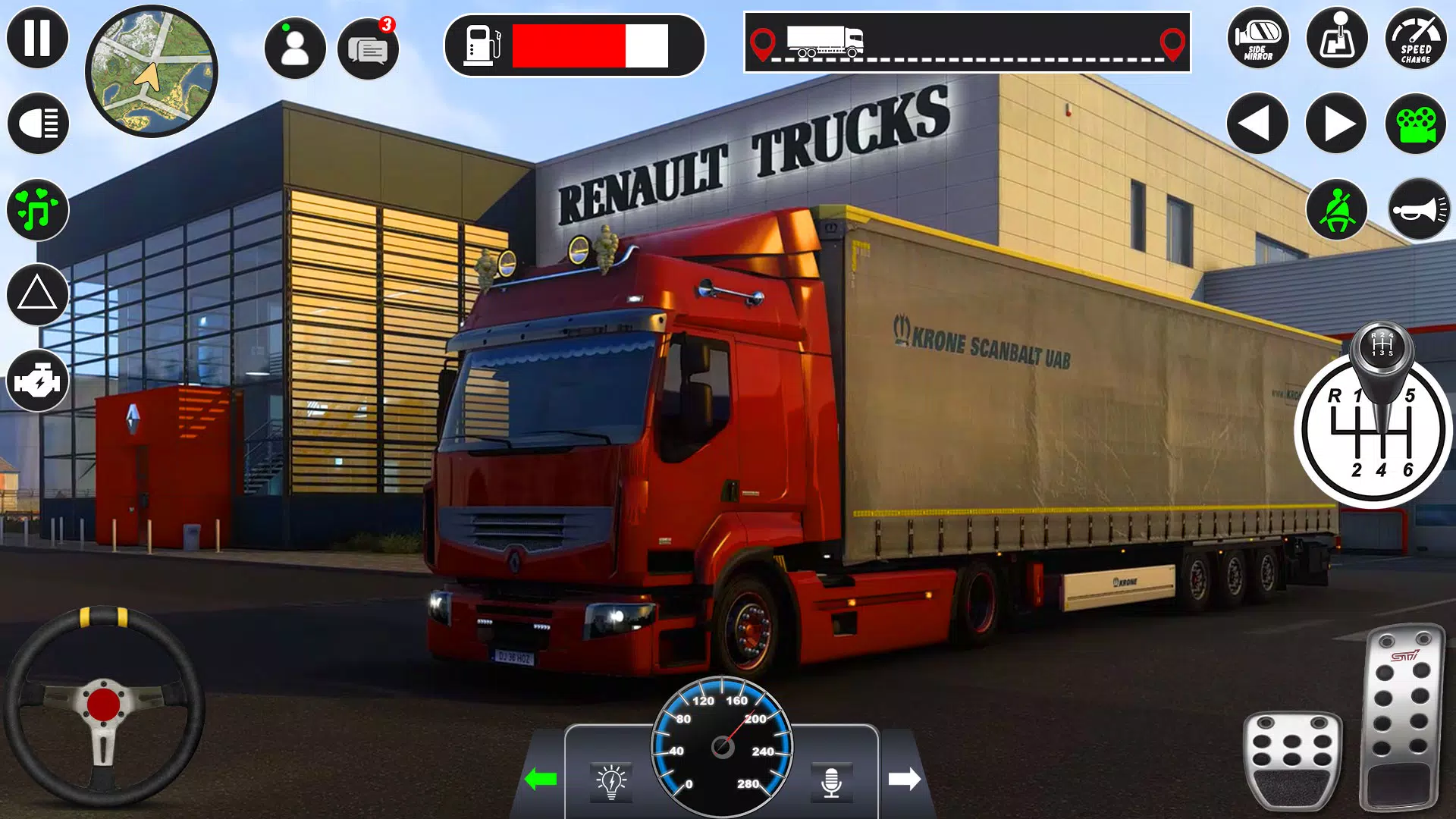 Euro Cargo Truck Simulator 3D スクリーンショット 3