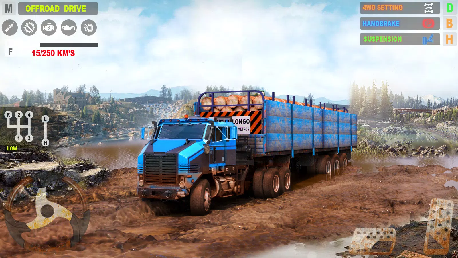 Offroad Mudrunner Games 3D應用截圖第2張