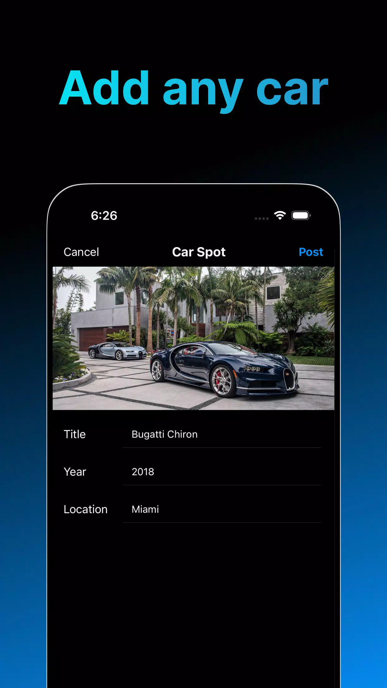 Car Spotting App Screenshot 4