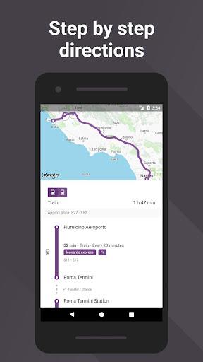 Rome2Rio: Trip Planner Capture d'écran 4