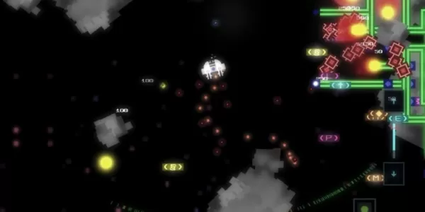 「エイリアンコア：ギャラクシー侵略がガラガスタイルの弾丸地獄のアクションでiOSで発売される」