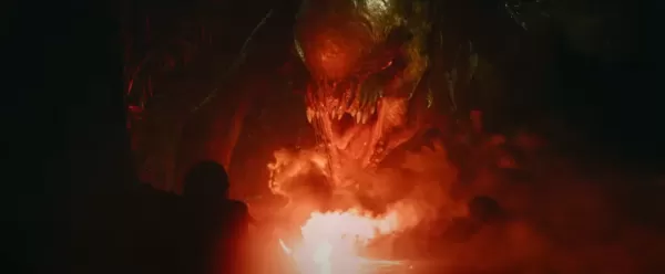 Este é o distortus rex, também conhecido como D-Rex. Rancor Vibes?