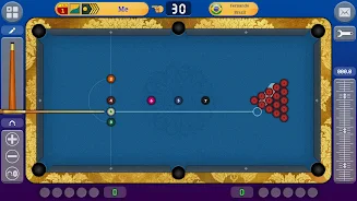 8 ball billiard offline online Captura de pantalla 3