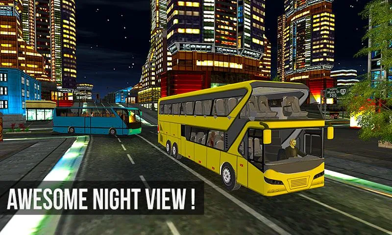 Highway Bus Coach Simulator Captura de pantalla 3