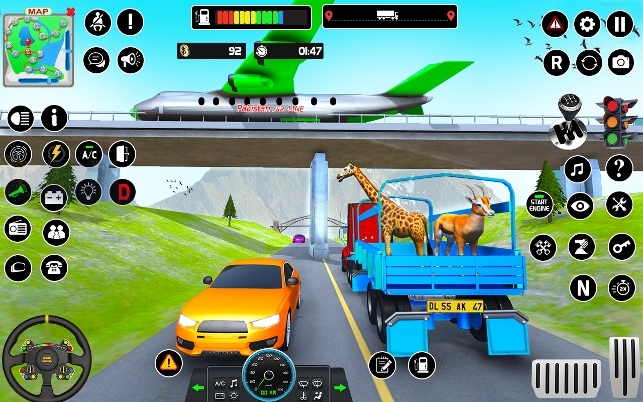 Animals Transport: Truck Games Скриншот 3