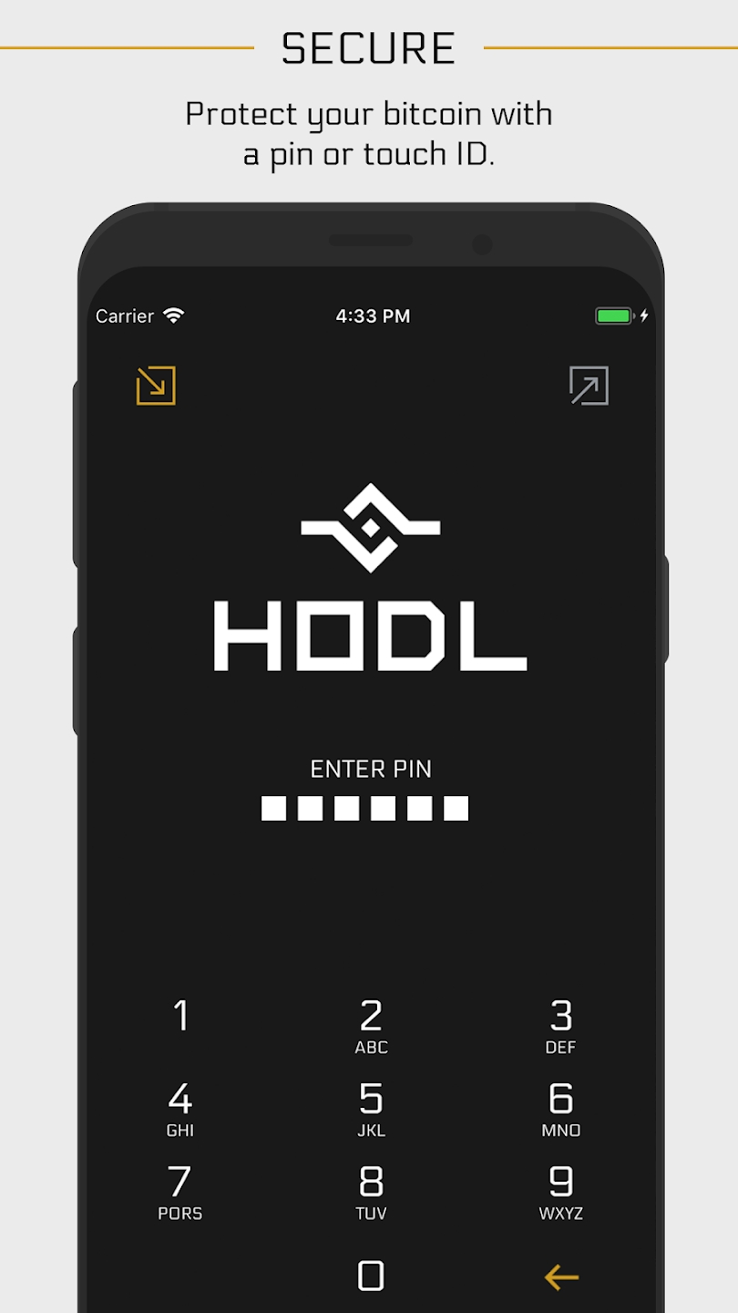 HODL Wallet स्क्रीनशॉट 1