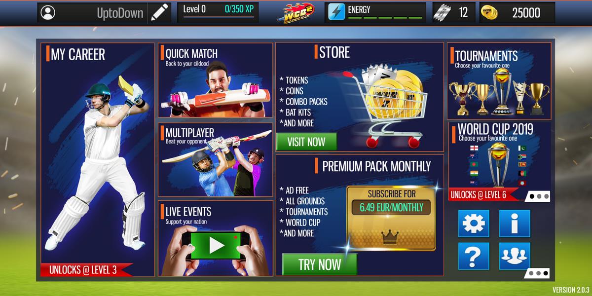 World Cricket Battle 2 Screenshot 1