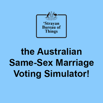 Australian Same Sex Marriage Voting Simulator スクリーンショット 1