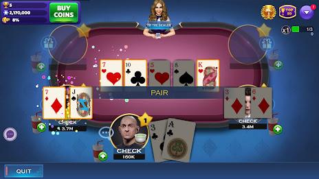 Texas Holdem Mania: Poker Game Captura de tela 2