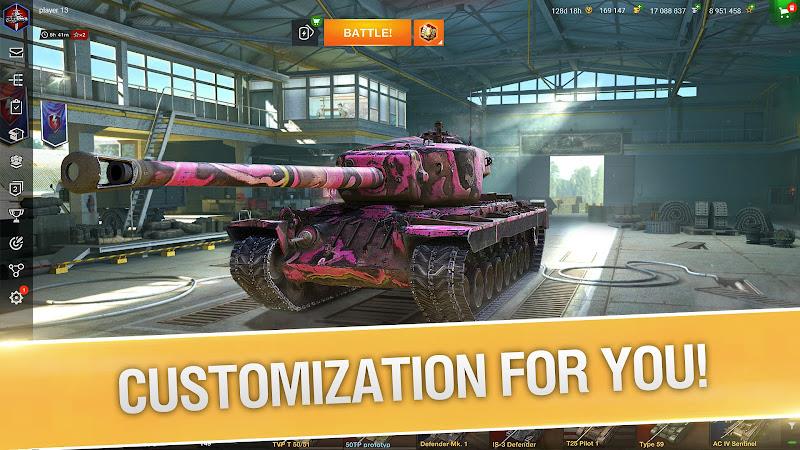 World of Tanks Blitz - PVP MMO स्क्रीनशॉट 1