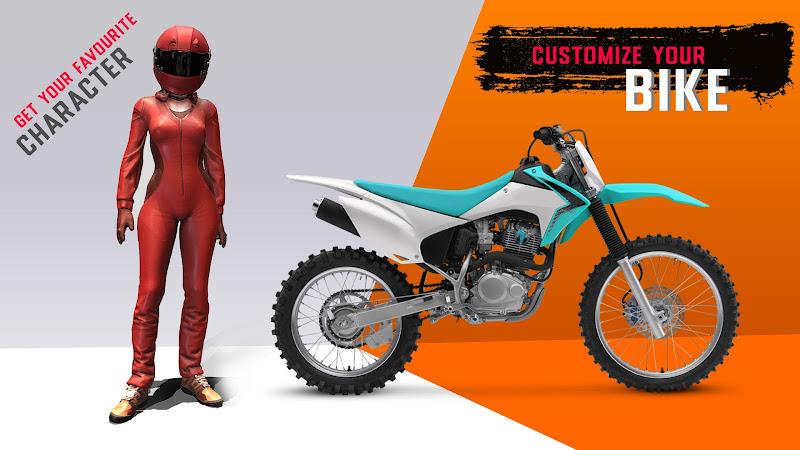 Wheelie Dirt Bike Games Captura de pantalla 1